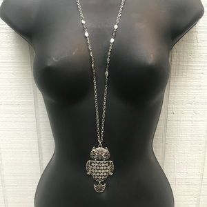 Owl pendant necklace